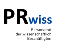 PRwiss-Logo Personalrat der wissenschaftlich Beschäftigten de