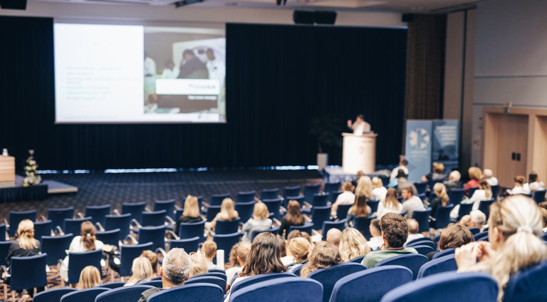 Vortrag im Saal