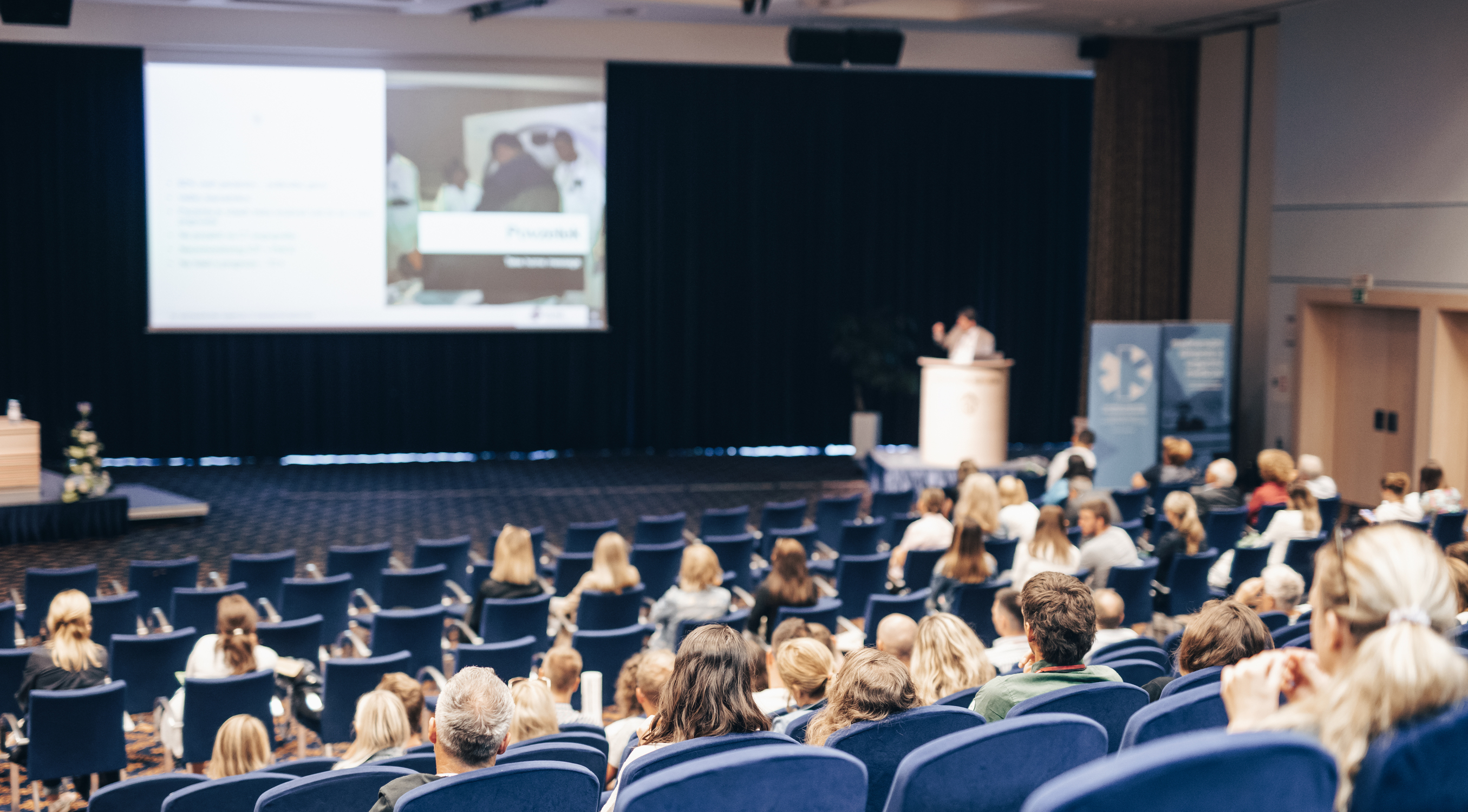 Vortrag im Saal